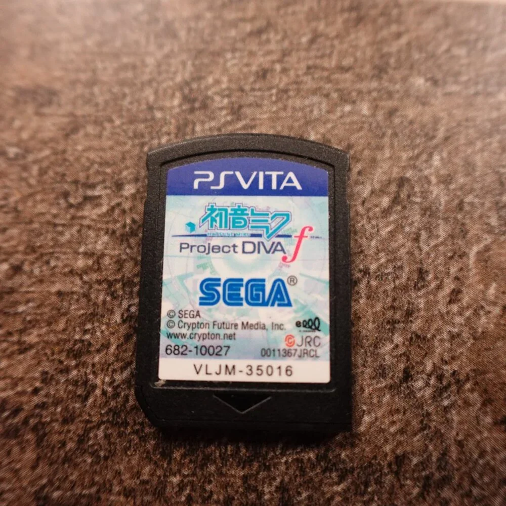 Hatsune Miku Project DIVA f PS Vita Japanese Import‎ SEGA Rhythm Untested
